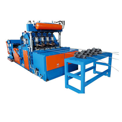 Automatyczna, ekonomiczna maszyna do produkcji klatek z drutu 2-4 mm System sterowania PLC