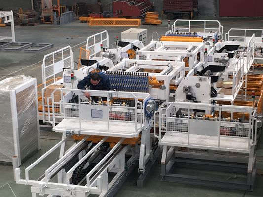 Warstwa regału paletowego 1600 mm spawana maszyna do produkcji siatki drucianej