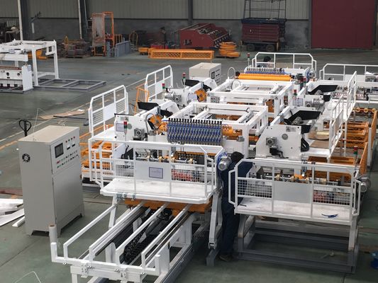 W pełni automatyczna spawarka z siatki drucianej o średnicy 500 mm do regałów paletowych na towary