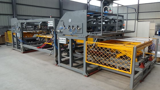 8 + 6 + 8 mm Podwójny panel ogrodzeniowy z drutu 380 V Spawarka z siatki drucianej