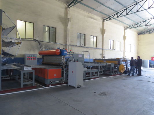 Sterowanie PLC Servo Motor Spawana maszyna do produkcji siatki Zgrzewarka punktowa do rolek